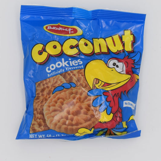 ButterKist Coconut Cookies 50g Box of 36
