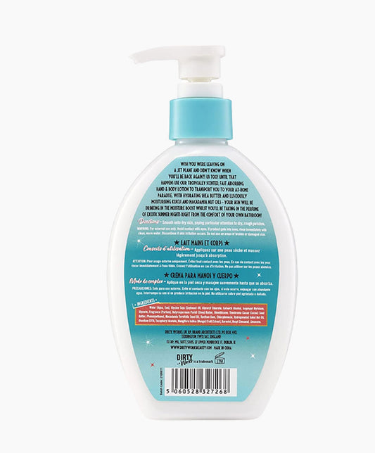 Dirty Works Destination Hydration Moisturising Hand And Body Lotion