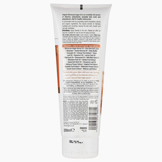 Bioactive Skincare Organic Moroccan Argan Oil Skin Lotion