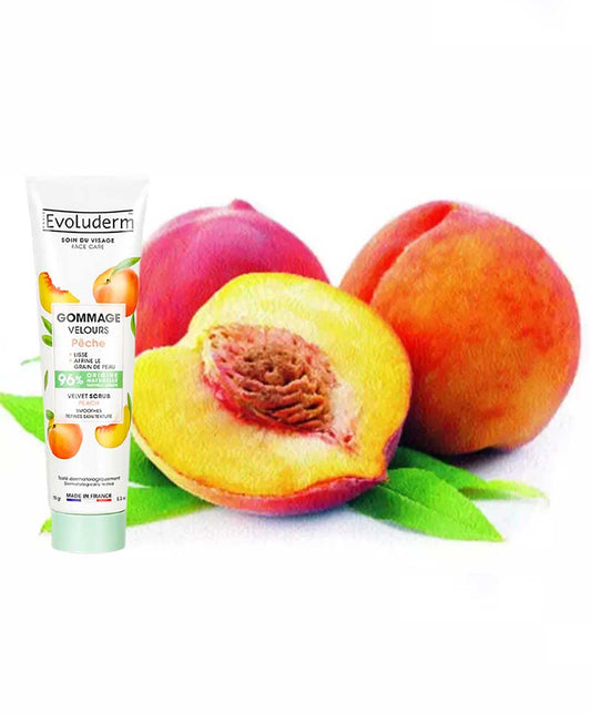 Evoluderm Gommage Velvet Scrub With Peach