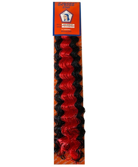 Deep Braid Syn 1BB Dark Red