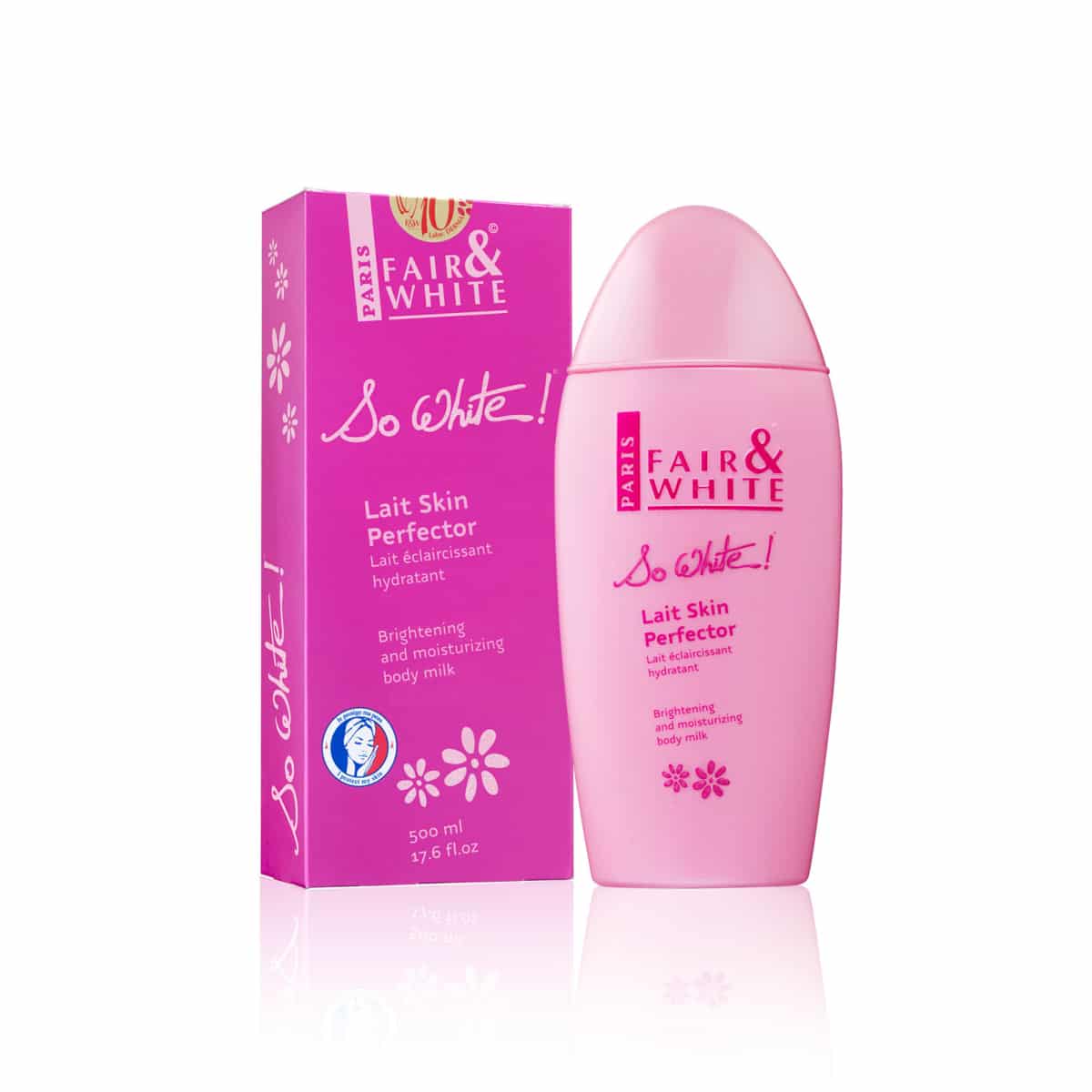 MASFair & White So White Skin Perfector Brightening Body Milk 500ml-Fd