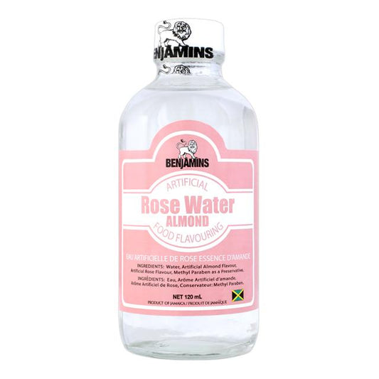 Benjamins Rose Water 120ml Box of 24