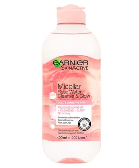 Skin Active Cleanse And Glow Micellar Rose Water