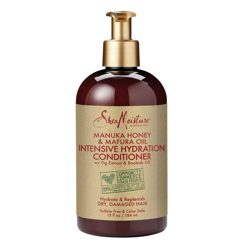 Shea Moisture Manuka Honey & Mafura Oil Intensive Hydration Conditioner 13oz-Food