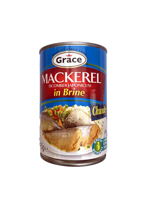 Grace Mackerel in Brine 425g