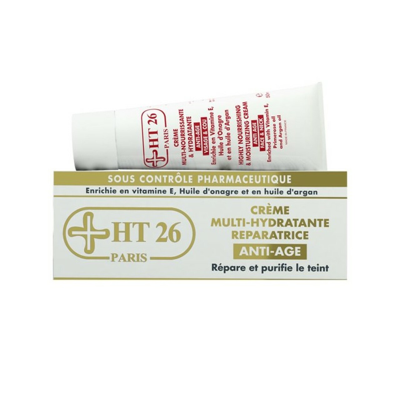 MASHT26 ANTI AGING Multi Moisturising & Repairing Cream Tube 50ml-Fd