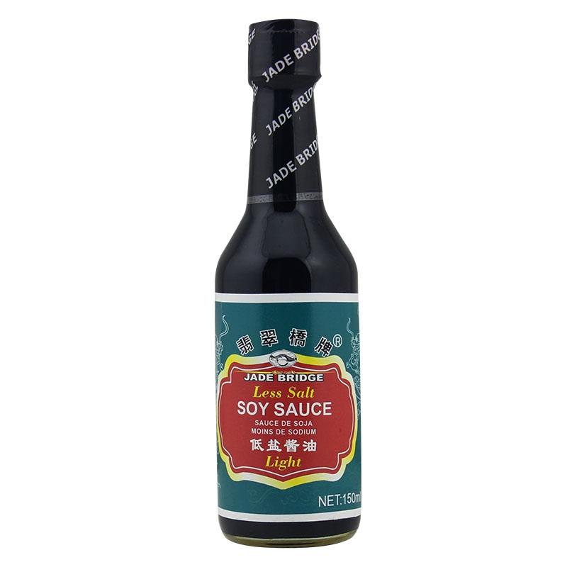 MASJade Bridge Low Salt Light Soy Sauce 150ml Box of 12-Fd