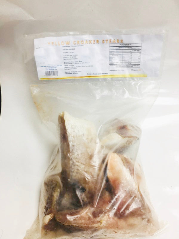 Frozen Yellow Croaker Fish Steaks 1.25kg Fish, Meat & Poultry Asetena Pa 