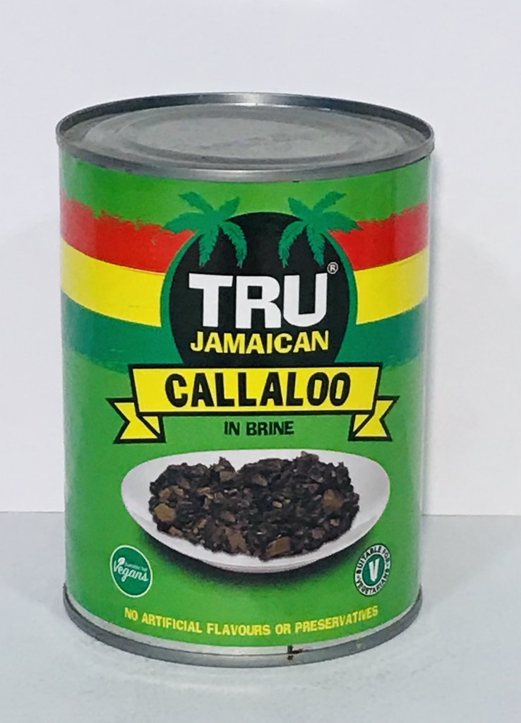 Tru Jamaica Callaloo 540g Case of 24-Fd Ackee & Callaloo - Made in Jamaica Asetena Pa 