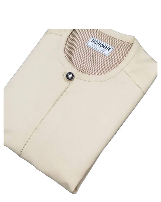 African Art Wear Men Short Sleeve Top Solid Lavender T-Shirt