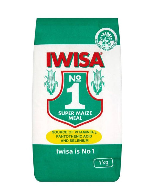 MASIwisa Maize Meal Paper Bag 1kg Box of 10-Fd