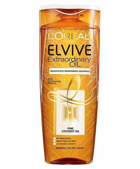 Elvive Extraordinary Oil Weightless Nourishing Shampoo With Coconut Oil