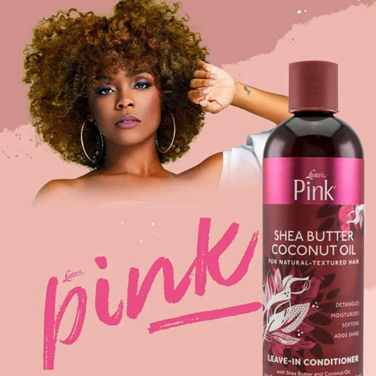 Pink Shea Butter Coconut Oil Leave In Conditioner