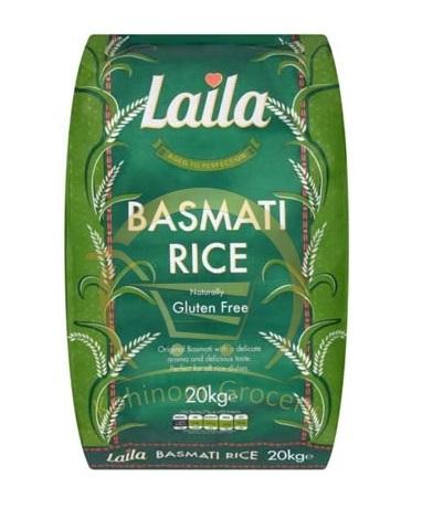 MASLaila Basmati Rice 20kg Box of 1-Fd