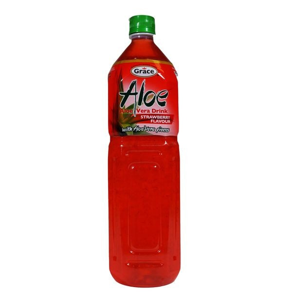 Grace Aloe Vera Strawberry 1.5Ltr-Food