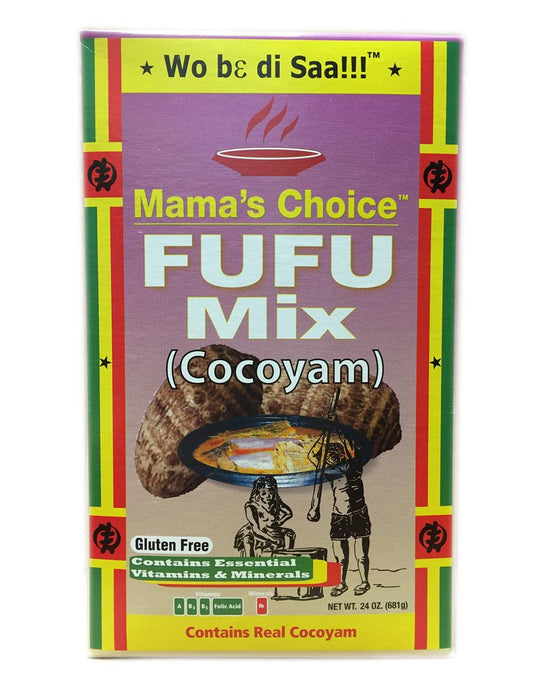 MASMama's Choice Cocoyam Fufu 624g box of 6-Fd
