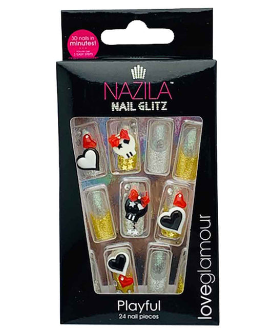 Nail Glitz Love Glamour Playful