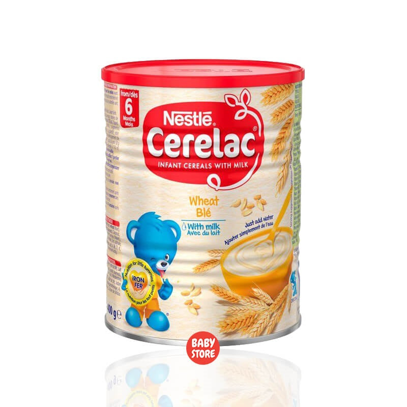 MASNestlé Cerelac Wheat 6+ 400g-Fd