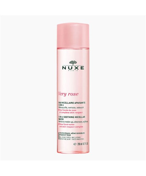 Nuxe Paris Very Rose 3 In 1 Soothing Micellar Water
