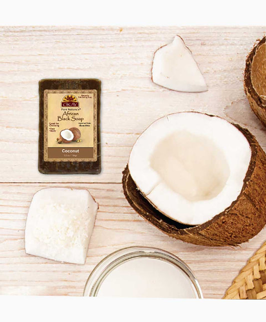 Okay Pure Naturals Coconut African Black Soap