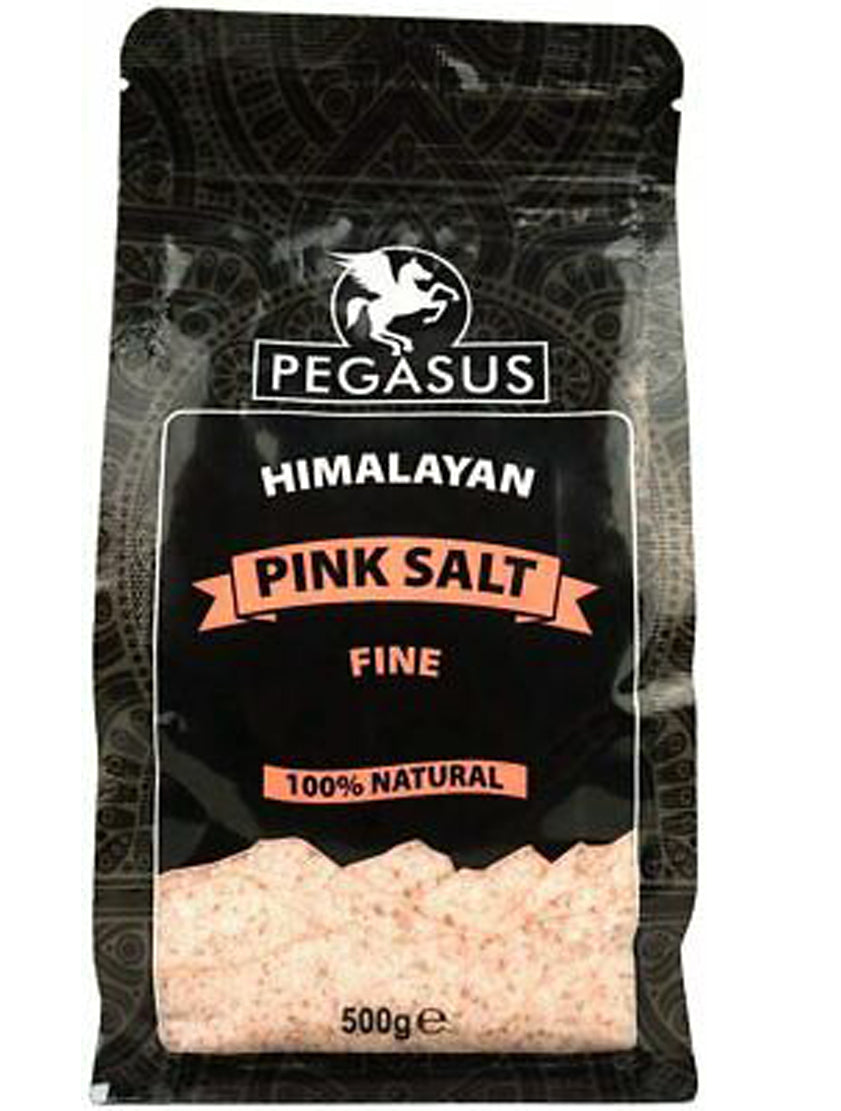 MASPegasus Himalayan Pink Salt Fine Pouch 500g-Fd