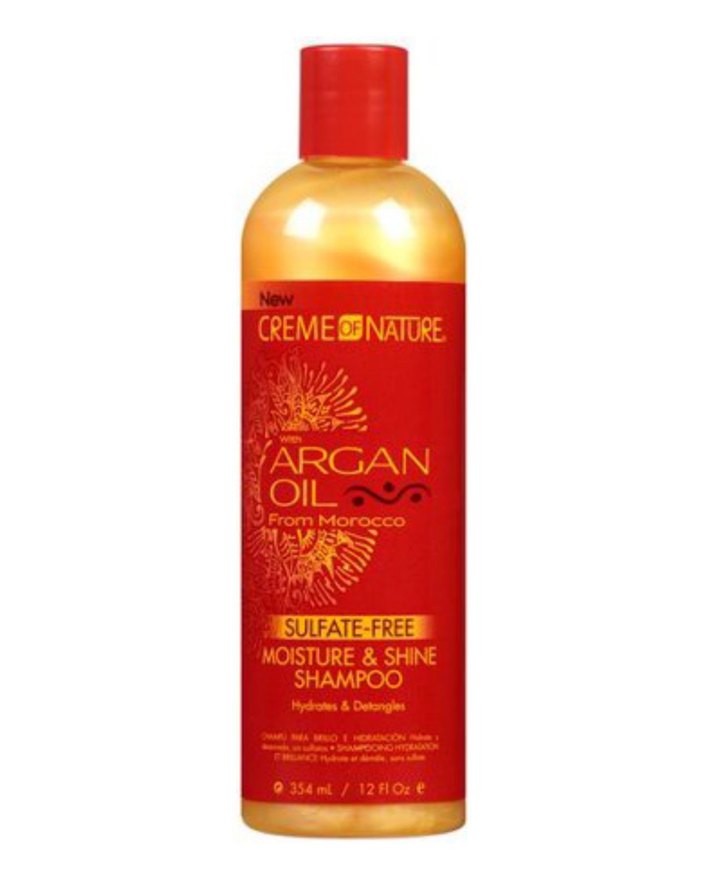 MASCreme Of Nature Argan Oil Moisture & Shine Shampoo 12oz-Food