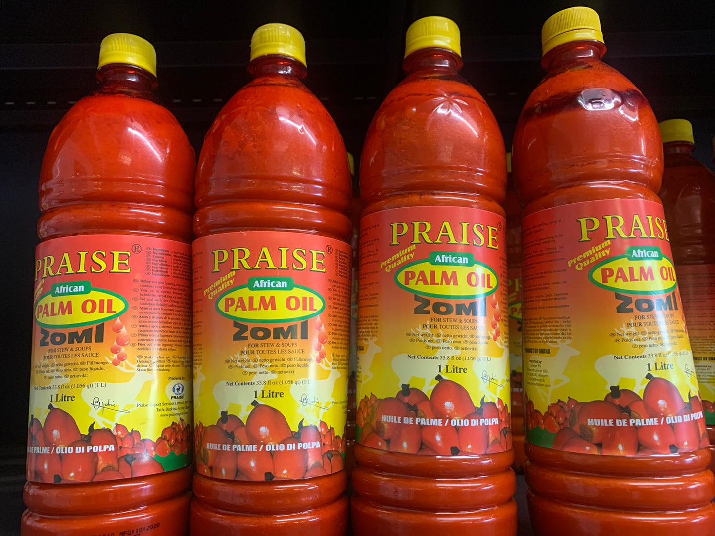 MASPraise Palm oil 1 Litre-Mas