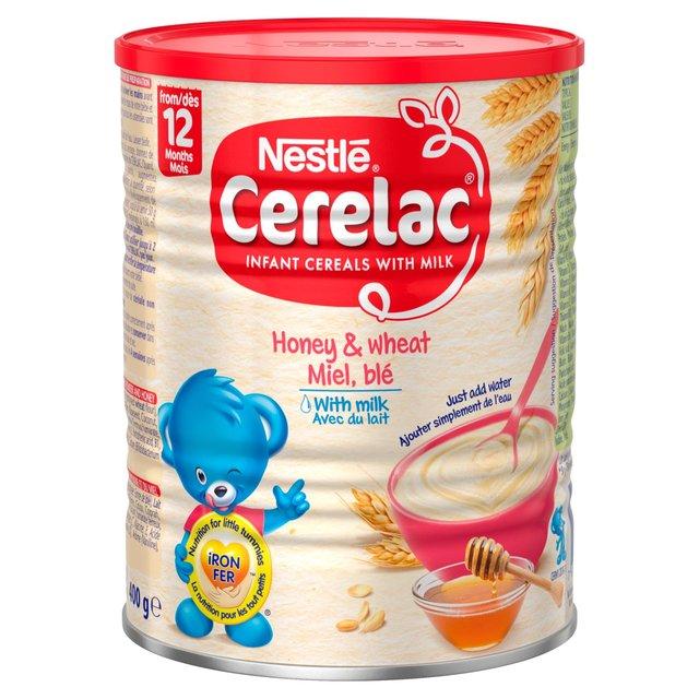 MASNestlé Cerelac Honey and Wheat 12+ 1kg Case of 12-Fd