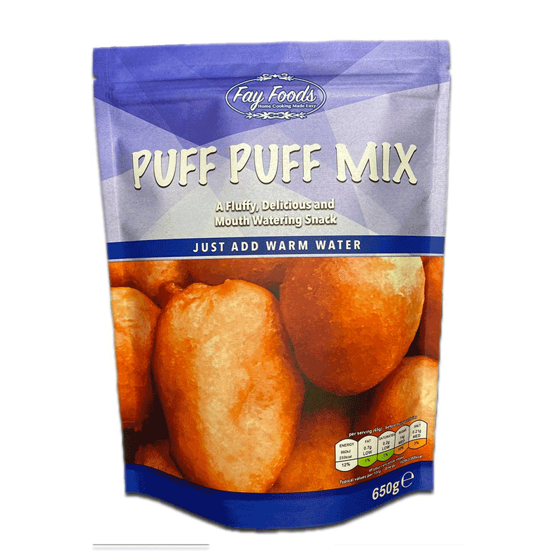 MASFay Foods Puff Puff Mix 650g Box of 12-Fd