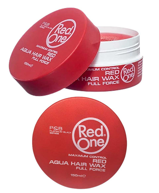 Red Aqua Hair Gel Wax Full Force