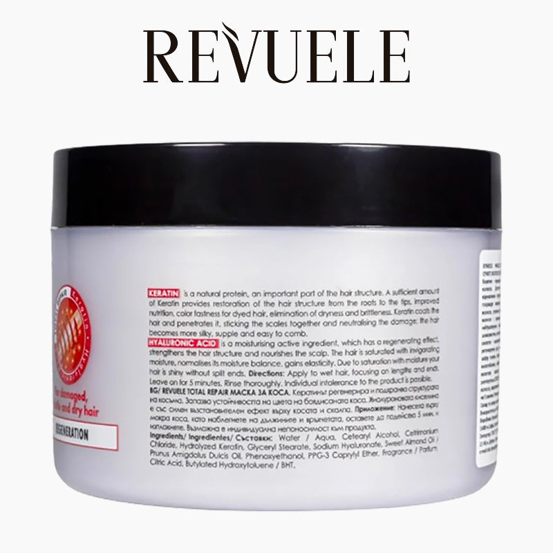 Revuele Total Repair Regeneration Hair Mask