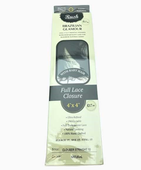 Brazilian Glamour Closure Straight