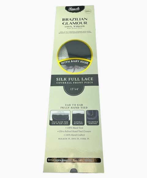 Brazilian Glamour Silk Full Lace Frontal Straight