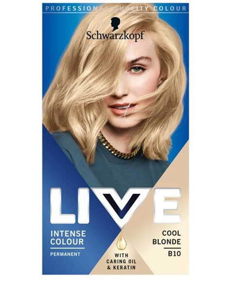 Live Intense Permanent Colour B10 Cool Blonde