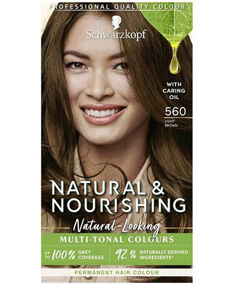 Natural And Nourishing Permanent Multi Tonal Colour 560 Light Brown