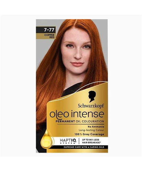 Oleo Intense Permanent Oil Colouration 7 77 Copper Red
