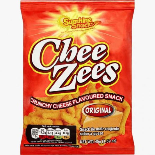 Chee Zees Original 45g Box of 12