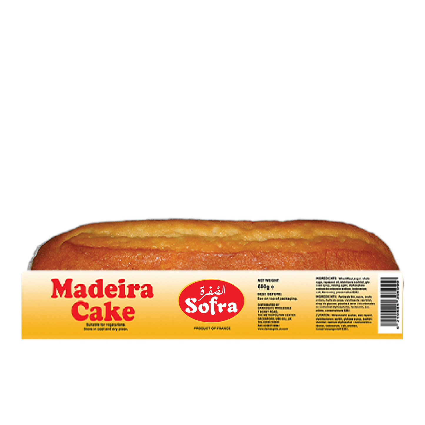 Sofra Madeira Cake 600g