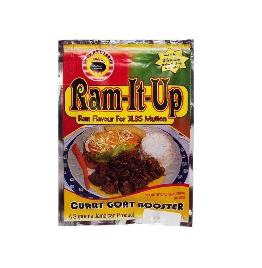 SKSpicy Hill Farms Ram-it-up Curry Goat Booster 20g