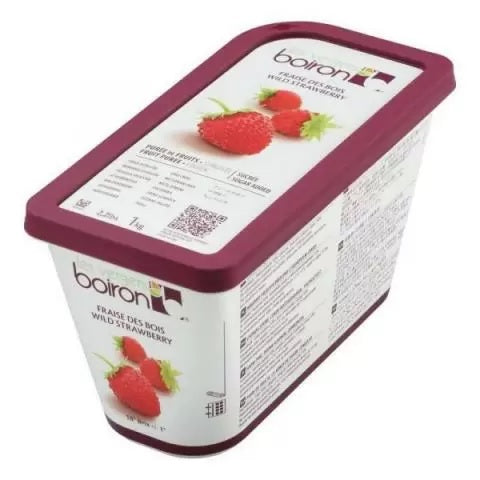 MASFrozen Wild Strawberries Puree-Fd