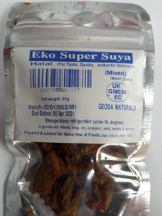 Eko Super Suya Mixed 20g Box of 10