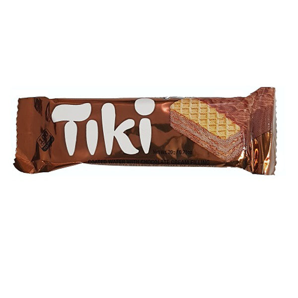 Tiki Coated Wafer with Chocolate Cream Filling 19.5g