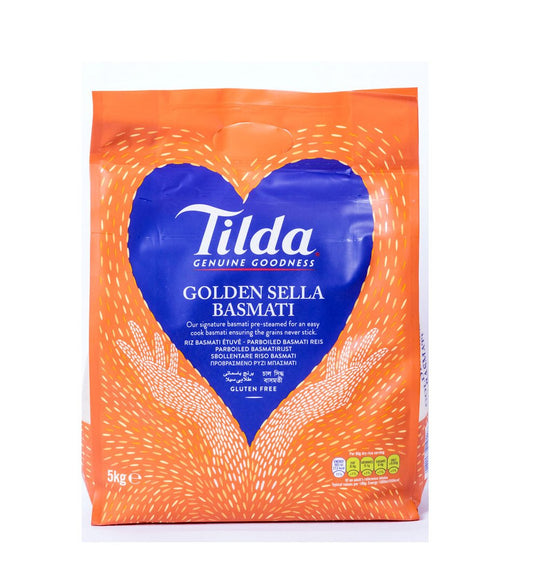MASTilda Golden Sella Basmati 5kg Box of 1-Fd