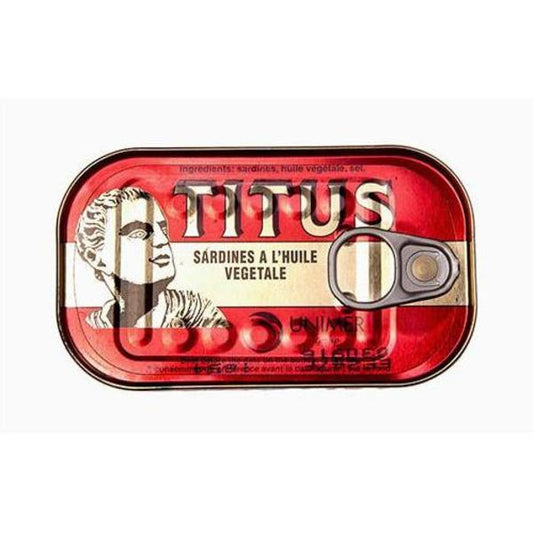 SKTitus Sardines in Sunflower Oil 125g