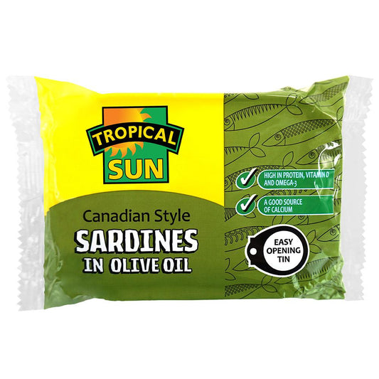 SKTropical Sun Canadian Style Sardines in Olive Oil 106g