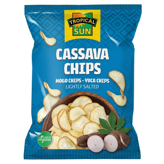 MASTropical Sun Cassava Chips Salted 80g Box of 12-Fd