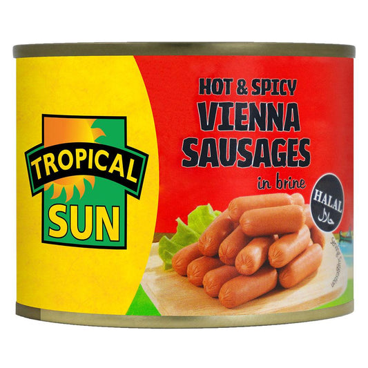 MASTropical Sun Chicken Viennas Hot & Spicy 200g-Fd