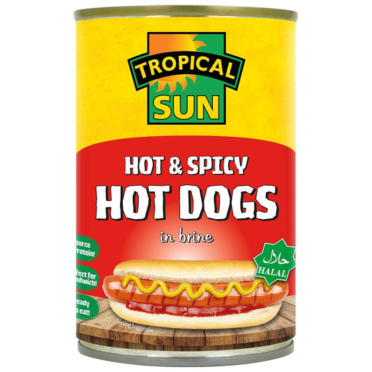 MASTropical Sun Hot Dogs Hot & Spicy 400g-Fd