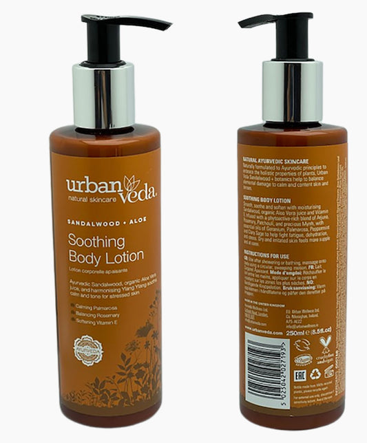 Urban Veda Sandalwood Aloe Soothing Body Lotion